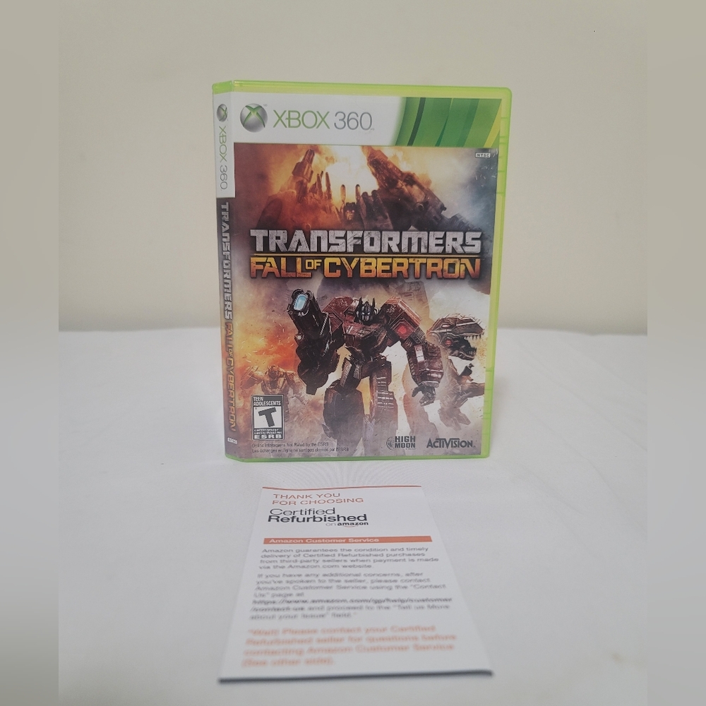 Transformers Fall of Cybertron Microsoft Xbox 360